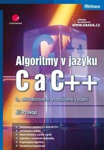 Obálka Algoritmy v jazyku C a C++