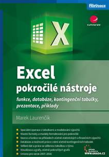 Obálka Excel - pokročilé nástroje