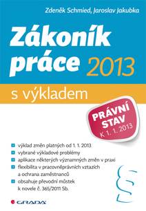 Obálka Zákoník práce 2013 - s výkladem