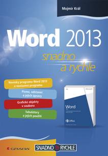 Obálka Word 2013