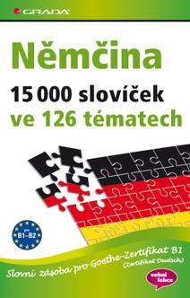 Obálka Němčina 15 000 slovíček ve 126 tématech