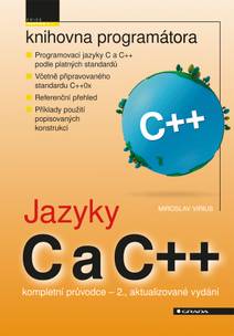 Obálka Jazyky C a C++