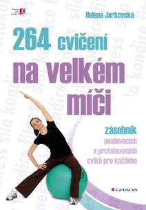 Obálka 264 cvičení na velkém míči