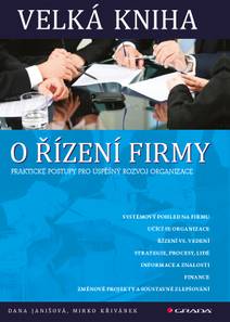 Obálka Velká kniha o řízení firmy