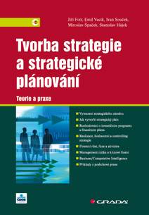 Obálka Tvorba strategie a strategické plánování