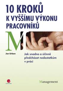 Obálka 10 kroků k vyššímu výkonu pracovníků