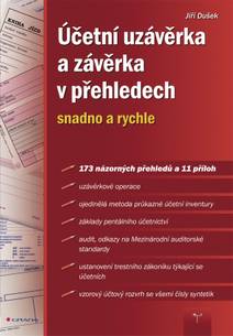 Obálka Účetní uzávěrka a závěrka v přehledech
