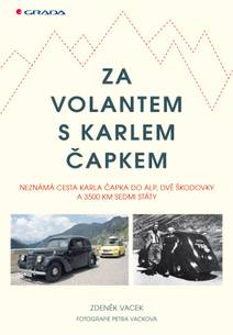 Obálka Za volantem s Karlem Čapkem