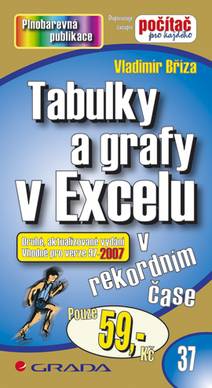 Obálka Tabulky a grafy v Excelu