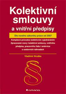 Obálka Kolektivní smlouvy a vnitřní předpisy
