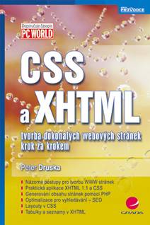Obálka CSS a XHTML
