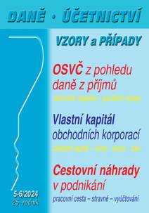Obálka DÚVaP č. 5-6 / 2024 - OSVČ z pohledu daně z příjmů