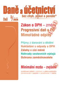 Obálka DaÚ č. 3 / 2024 - Zákon o DPH – změny