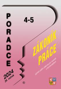 Obálka Poradce č. 4-5 / 2024 – Zákoník práce s komentářem