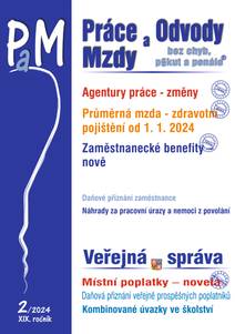 Obálka PaM č. 2 / 2024 - Změny pravidel pro agentury práce