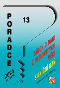 Obálka Poradce č. 13 / 2024 - Zákon o dani z nemovitých věcí s komentářem
