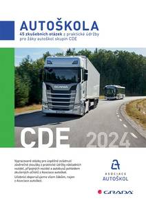 Obálka 45 zkušebních otázek z praktické údržby pro žáky autoškol skupin CDE 2024