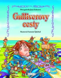 Obálka Gulliverovy cesty – pro děti
