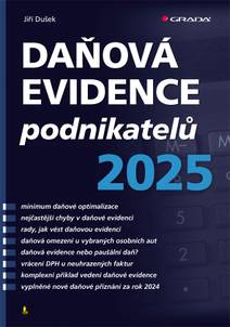 Obálka Daňová evidence podnikatelů 2025