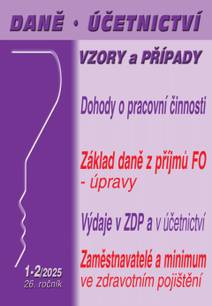 Obálka DÚVaP č. 1-2 / 2025 - Dohody o pracovní činnosti, dohody o provedení práce