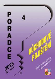 Obálka Poradce č. 4 / 2025 - Zákon o důchodovém pojištění s komentářem