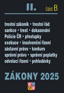 Obálka Zákony II. B / 2025 - Trestní právo