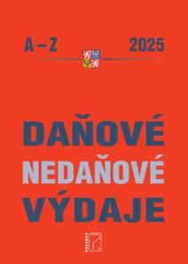 Obálka Daňové a nedaňové výdaje 2025