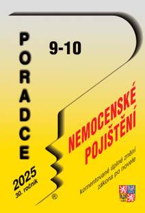 Obálka Poradce č. 9-10 / 2025 - Zákon o nemocenském pojištění s komentářem