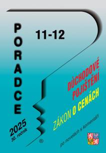 Obálka Poradce č. 11-12 / 2025 - Zákon o důchodovém pojištění po novele