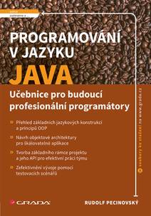 Obálka Programování v jazyku Java - Učebnice pro budoucí profesionální programátory