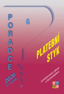 Obálka Poradce č. 6 / 2026 - Zákon o platebním styku po novelách s komentářem