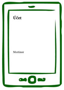 Obálka Účet