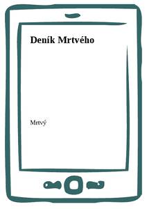 Obálka Deník Mrtvého