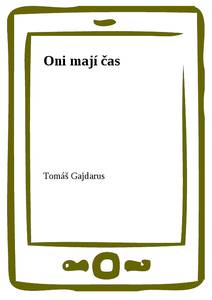 Obálka Oni mají čas