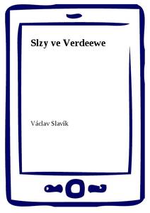 Obálka Slzy ve Verdeewe