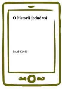 Obálka O historii jedné vsi