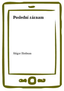 Obálka Poslední záznam