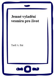 Obálka Jemné vyladění vesmíru pro život
