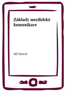 Obálka Základy mezilidské komunikace