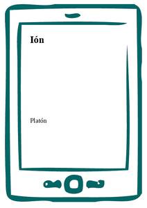 Obálka Ión