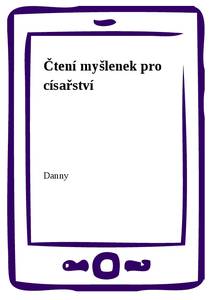 Obálka Čtení myšlenek pro císařství