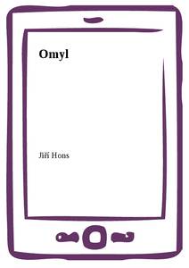 Obálka Omyl