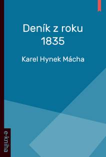 Obálka Deník z roku 1835