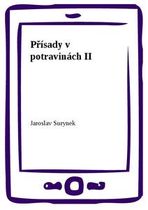 Obálka Přísady v potravinách II