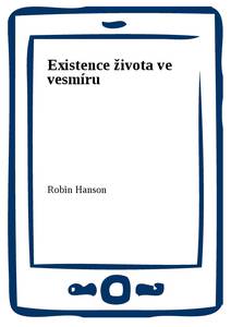 Obálka Existence života ve vesmíru