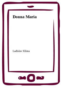 Obálka Donna Maria