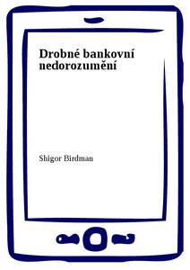 Obálka Drobné bankovní nedorozumění