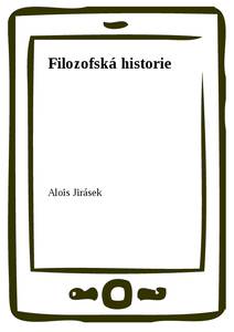 Obálka Filozofská historie