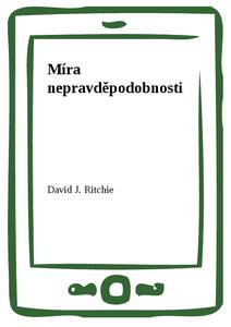 Obálka Míra nepravděpodobnosti