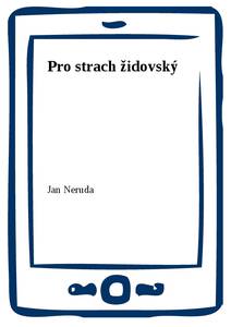 Obálka Pro strach židovský